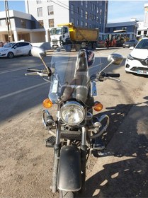 Resim Motocam Küba Süperlight 125 Siperlik Ön Cam 2008 2024 Model 53cm Şeffaf Renkli 4mm Aparat Gönderilmeyecek 