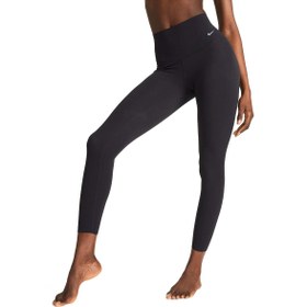 Resim Nike Dri-Fit Zenvy Hr 7/8 Kadın Siyah Antrenman Tayt DQ6015-010 