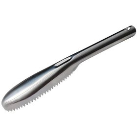 Resim Balık Pulları Temizleyici, 304 Paslanmaz Çelik Balık Pulları Temizleyici, Aile Mutfağı Ve Balık Pazarları İçin Testere Dişli Balık Pulları Temizleyici 