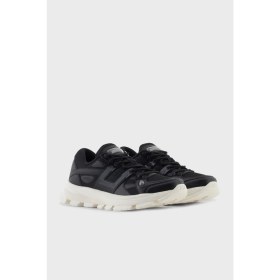 Resim Armani Exchange Logolu Kalın Taban Sneaker Ayakkabı Erkek Ayakkabı XM001678 AF19226 UC001 