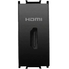 Resim Panasonic Viko Panasonic Modüler Siyah HDMI Konnektör Alt+Kapak 1m - WVTT14794BL-TR 