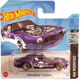 Resim Hot Wheels Tekli Arabalar 1970 Pontiac Firebird - HKK49 