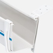 Resim Hakan Plastik 150 Mm Köşeli Kelepçe PVC Oluk 