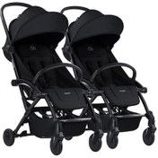 Resim Connect³ Ikiz Bebek Arabası / Black - Black Black - Black 
