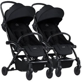 Resim Connect³ Ikiz Bebek Arabası / Black - Black Black - Black 