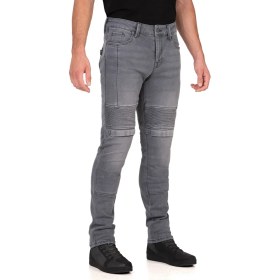 Resim Iron Shield Flexi Grey Korumalı Motosiklet Kot Pantolonu Erkek 