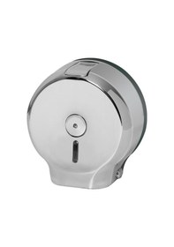 Resim Plastik Tuvalet Kağıt Dispenseri Jumbo Krom Q27 cm 