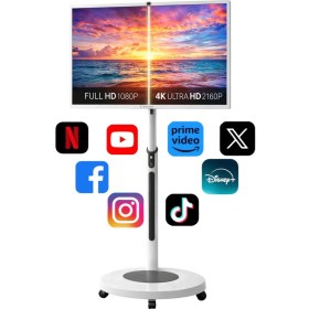 Resim Rampage 32 Inç 80 Ekran Full Hd IPS Android 13.0 Dokunmatik Smart Taşınabilir Monitör 