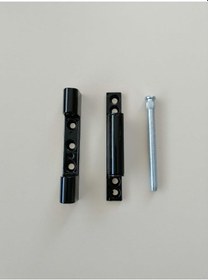 Resim 95'Lik PVC Kapı Zamak Menteşe Siyah 