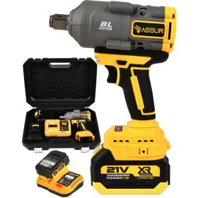Resim Assur 21V Çift Akülü 1350 Nm Torklu 3/4 Somun Sıkma Sökme Makinesi 