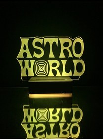Resim Astroworld 16 Renk Dekoratif Lamba Çok Renkli 