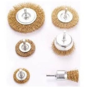 Resim bay tecc Tel Fırça Seti Saçaklı 6 Parça Kesici 