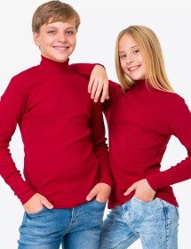 Resim Happyfox Çocuklar İçin Ribanalı Temel Okul Balıkçı Yaka 54338316 Bordo 