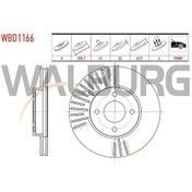 Resim Walburg-wbd1166 - Fren Dıskı On Havalı 4 Bjn 259,7 22 61 43,9 