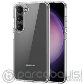 Resim Dux Ducis SM Galaxy S23 Plus Clin Series Shockproof Şeffaf Silikon Kılıf 