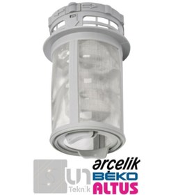 Resim Beko D1 3001 S Bulaşık Makinesi Filtresi Mikro Filtre Grubu 