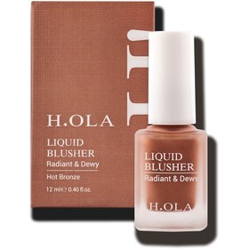 Resim HOLA Kalıcı Yoğun Pigmentli Likit Allık – Hot Bronze 