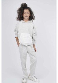 Resim best kids Kız Çocuk eşofman takım 9548 - GRİ / 10 yaş 