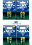 Resim Varta 5716 2600 mAh AA Ni-MH Şarj Edilebilir Kalem Pil 4 x 2'li 