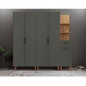 Resim Begonya Portmanto Vestiyer Ayakkabılık Çf -montaj Dahil 200 Cm 