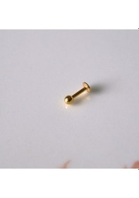 Resim Cerrahi Çelik Top Piercing Tragus Helix Lob Conch Kııkırdak 6 Mm Gold Renk Gold 
