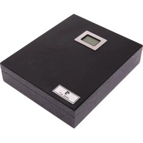 Resim Pierre Cardin Siyah Humidor 