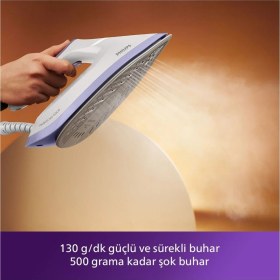 Resim Philips 6000 Serisi Perfectcare Buhar Kazanlı Ütü, Güçlü Buhar, 1,8 Lt Çıkarılabilir Su Haznesi, PSG6024/30 
