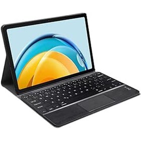 Resim Samsung Uyumlu Tab S9 11'' Bluetooth Touchpad Klavye+stand Kılıf-bkk5 