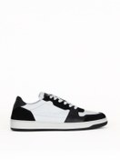 Resim Bueno Shoes Siyah Beyaz Multi Deri Erkek Spor Ayakkabı 16ma8202 