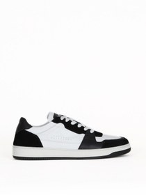 Resim Bueno Shoes Siyah Beyaz Multi Deri Erkek Spor Ayakkabı 16ma8202 