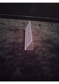 Resim 10 Ad Şeffaf Plastik Etiketlik İsimlik 8x3 Cm Kartvizitlik Ayaklı 