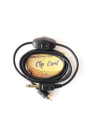 Resim Rca Pen Makine Kablosu Anahtarlı - Siyah Clipcord 