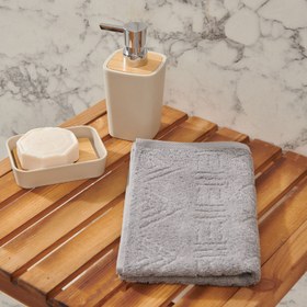 Resim Nuvomon Ethnic El Havlusu E2 - Antrasit - 30x50 cm 