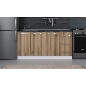 Resim Minar 165 cm Mutfak Dolabı Beyaz Dore 165-D1-ALT Modül 