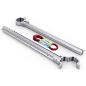 Resim Çamaşır Kurutmalık Balkon Küpeşte Yuvarlak Takım Gri 