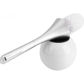 Resim Three Beans Banyo Tuvalet Fırçalama Temizleme Fırçası Tutucu Paslanmaz Çelik Taban Tuvalet Fırçası ile Set / Tutucu Banyo Aracı | Tuvalet Fırçası Tutucular (Yurt Dışından) 