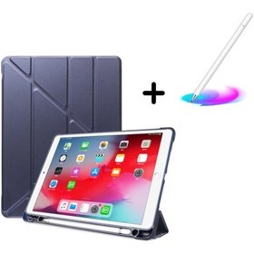 Resim Huawei Uyumlu Matepad Se 10.4 Kılıf Dokunmatik Kalem + Kalem Bölmeli Mars Case 