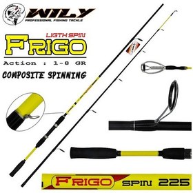Resim Wily Frigo Light Spin Kamış 210 CM 1-8 Gr 