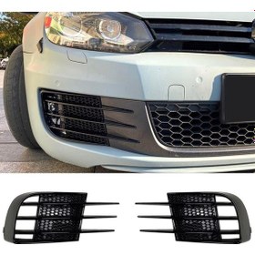 Resim Vw Golf 6 Mk6 Gti R Ön Sis Çıtası 2008-2013 Arası İthal Pianobla 