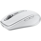 Resim Logitech MX Anywhere 3S Kompakt 8000 DPI Optik Sensörlü Sessiz Bluetooth Kablosuz Mouse Beyaz 