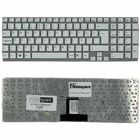 Resim Notespare Sony ile Uyumlu Vaio PCG-71211M, PCG-71212M, PCG-71213M, PCG-71311L Notebook Klavye Beyaz TR 