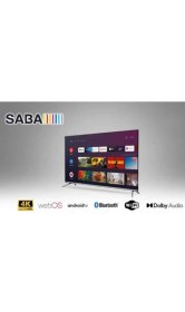 Resim Saba SB43400 43" 109 Ekran Dahili Uydu Alıcılı Full HD Smart LED TV 