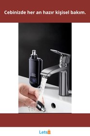 Resim Letsii USB Şarjlı Cep Çakmak Burun Kulak Yanak Tüy Temizleme Makinesi 