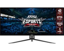Resim MSI MAG401QR 40" 1 MS 155 Hz HDMI DP Type-C HDR 400 IPS Oyuncu Monitörü 