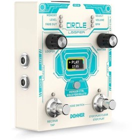 Resim Donner Circle Looper Pedalı (Beyaz) 