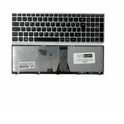 Resim Notespare Lenovo ile Uyumlu G5045 80E3009ATX, G5045 80E3009BTX Işıklı Klavye Gümüş Gri TR 