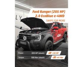 Resim Race Chip Ford Ranger (T9) Wildtrak, Wildtrak x 4x4, 2.0 Ecoblue 205 Ps Modeller Için Chiptuning Gts5 Digital Ekranlı +Bluetooth Ap 