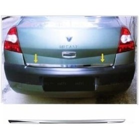 Resim Ebal Otomotiv Renault Megane 2 Krom Bagaj Alt Çıtası 2004-2010 SEDAN 