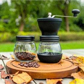 Resim Madfox Cofee Mate Kahve Değirmeni Kahve Öğütücü Siyah 