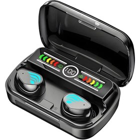 Resim Mmctech M3nEarbuds Powerbank Usb Giriş Özellikli Bluetooth Kulaklık, Oyuncu Kulaklığı, Led Ekran 